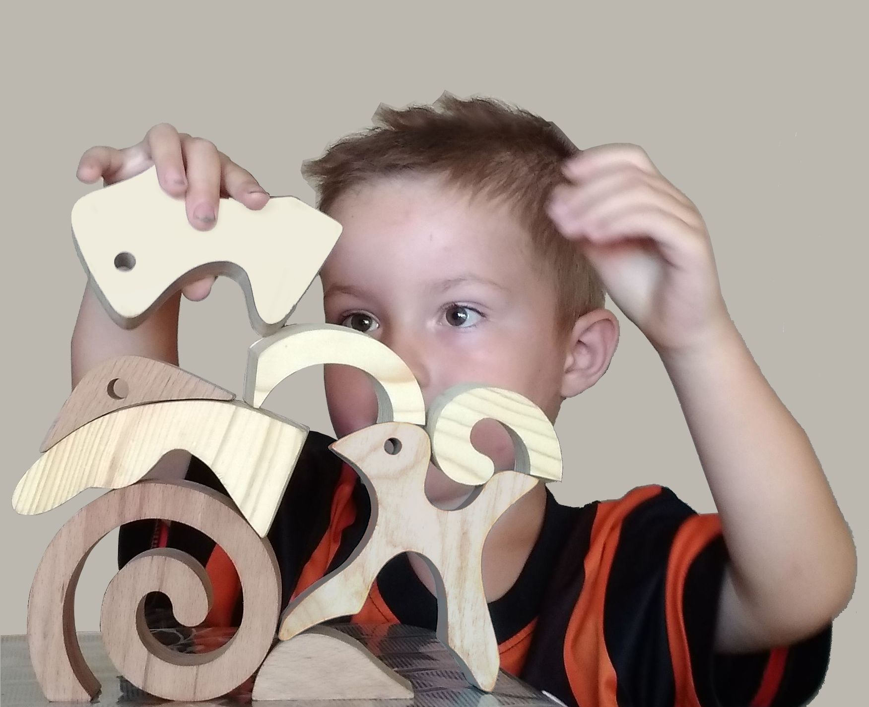 Figure 7: Dinosaurs! – A child’s creation during a “Variabilie” session